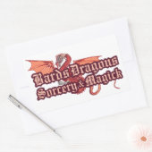 Bards, Draken, Sorcery en Magick Stickers (Envelop)