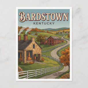 Bardstown Bourbon Trail Kentucky Briefkaart