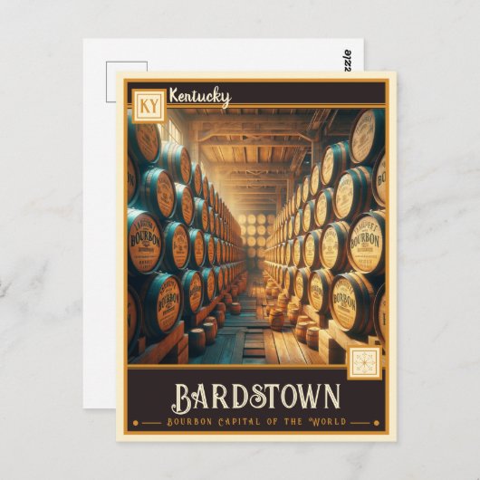 Bardstown Kentucky |  Briefkaart (Voorkant / Achterkant)