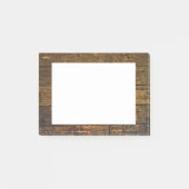 Bare Aged Wood Panel Border Post-it® Notes (Voorkant)