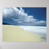 Bare Beach View Poster (Voorkant)