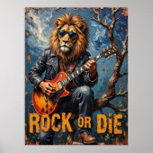 Bare Branch Blues beroemd gemaakt door Lion's Rock Poster (Voorkant)