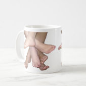 Bare Feet Art Koffiemok (Voorkant links)