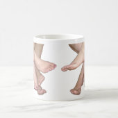 Bare Feet Art Koffiemok (Center)