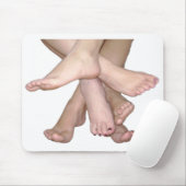 Bare Feet Art Muismat (Met muis)