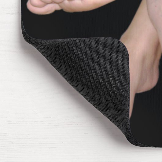 Bare Feet Art Muismat (Hoek)