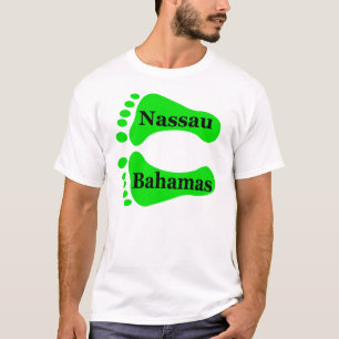 Bare Feet Nassau Bahamas T-shirt