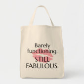 Bare functionerend nog steeds fantastisch sassy qu tote bag (Voorkant)