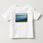 Bare Hill Uitzicht van het Canandaigua Lake Kinder Shirts (Voorkant)
