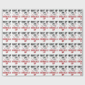 Bare Knuckle Boxing Cadeaupapier (Vlak)