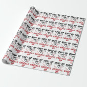 Bare Knuckle Boxing Cadeaupapier (Uitgerold)