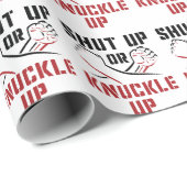 Bare Knuckle Boxing Cadeaupapier (Rol Hoek)