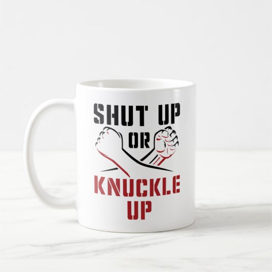 Bare Knuckle Boxing Koffiemok (Links)