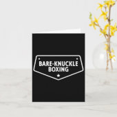 Bare-knuckle Boxing T-Shirt Kaart (Gele Bloem)