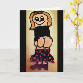 BARE MATT FUNNY HALARIOUS BIRTHDAAGKAART KAART (Gele Bloem)