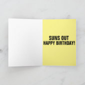 BARE MATT GUY BIRTHDAY KAART (Binnen)