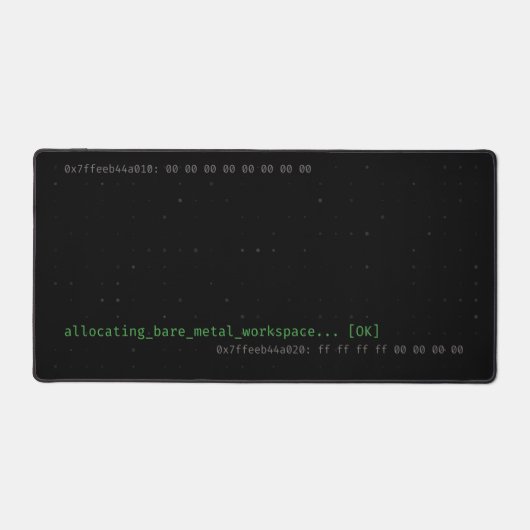 Bare-Metal Werkplek C++ Hex Dump Programmeur Burea Bureaumat (Voorkant)