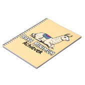 Bare Minimum Achiever Funny Llama Lazy Humor  Notitieboek (Linkerzijde)