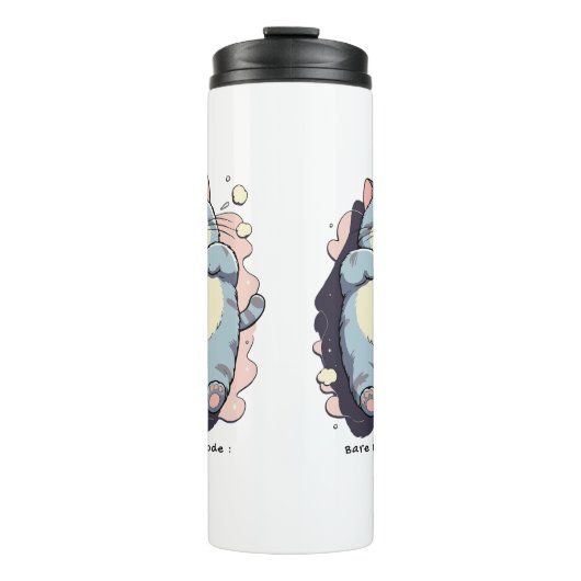 Bare Minimum Mode Activated – Relatable Mood Thermosbeker (Voorkant)