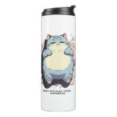 Bare Minimum Mode Activated – Relatable Mood Thermosbeker (Gedraaid links)