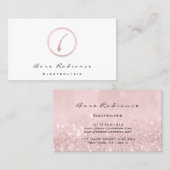Bare Radiance Electrolysis Waxing Beauty Studio Visitekaartje (Voorkant / Achterkant)