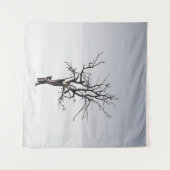 BARE TREE IN THE MIDDLE OF SNOW WANDKLEED (Voorkant (horizontaal))