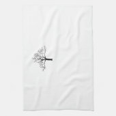 Bare Tree-ontwerp Theedoek (Verticaal)