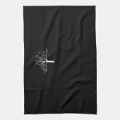 Bare Tree-ontwerp Theedoek (Verticaal)