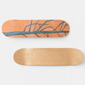 Bare Tree Persoonlijk Skateboard (Horizontaal)