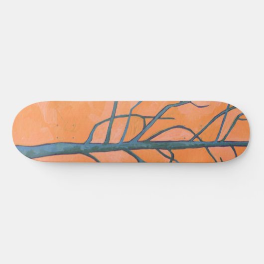 Bare Tree Persoonlijk Skateboard (Horizontaal)