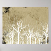 Bare Winter Trees Poster (Voorkant)