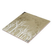 Bare Winter Trees Tegeltje (Zijkant)