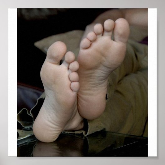 Barefeet-poster Poster (Voorkant)