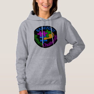 Barefoot Autism Challenge vrouwen hoodie