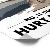 Barefoot Barefooting-skiën Watersportboot Motorboo Poster (Hoek)