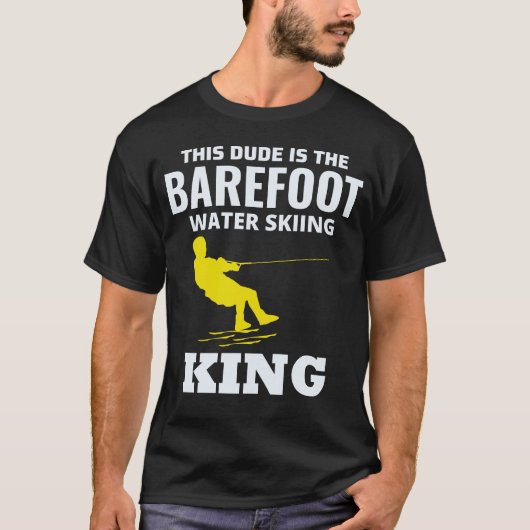 Barefoot Barefooting-skiën Watersportboot Motorboo T-shirt (Voorkant)