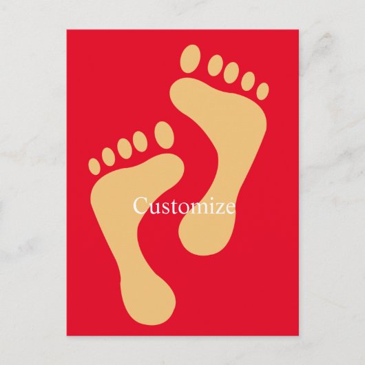 Barefoot Beach Bum Thunder_Cove Briefkaart (Voorkant)