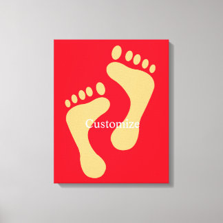 Barefoot Beach Bum Thunder_Cove Canvas Afdruk