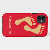 Barefoot Beach Bum Thunder_Cove Case-Mate iPhone Case (Achterkant (horizontaal))