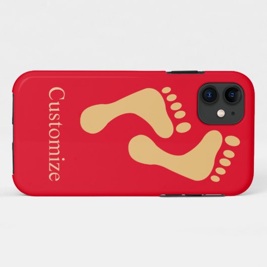 Barefoot Beach Bum Thunder_Cove Case-Mate iPhone Case (Achterkant (horizontaal))