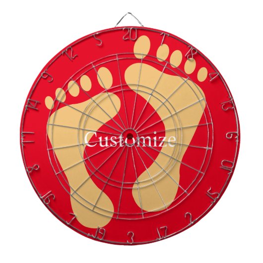 Barefoot Beach Bum Thunder_Cove Dartbord (Voorkant)