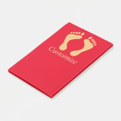 Barefoot Beach Bum Thunder_Cove Post-it® Notes (Schuin)