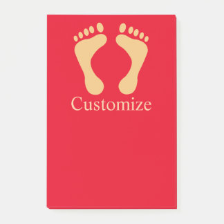 Barefoot Beach Bum Thunder_Cove Post-it® Notes