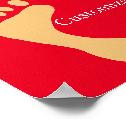 Barefoot Beach Bum Thunder_Cove Poster (Hoek)