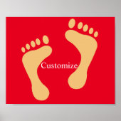 Barefoot Beach Bum Thunder_Cove Poster (Voorkant)