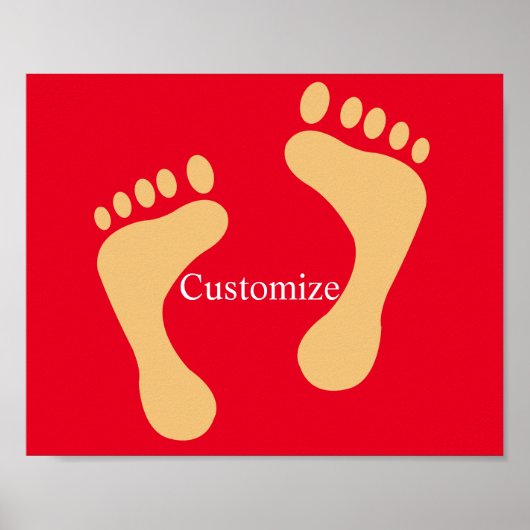 Barefoot Beach Bum Thunder_Cove Poster (Voorkant)