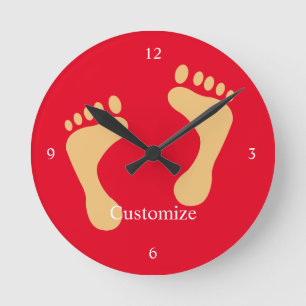 Barefoot Beach Bum Thunder_Cove Ronde Klok