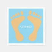 Barefoot Beach Bum Thunder_Cove Servet (Voorkant)