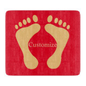 Barefoot Beach Bum Thunder_Cove Snijplank (Voorkant)