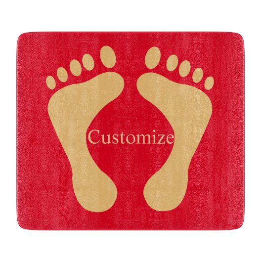 Barefoot Beach Bum Thunder_Cove Snijplank (Voorkant)